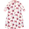 imageHudson Baby unisexbaby Longsleeve Fleece Sleeping BagFloral