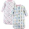 imageHudson Baby Safe Sleep Wearable Long Sleeve Sleeping Bag 2 Pack Cactus