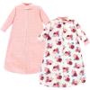imageHudson Baby unisexbaby Longsleeve Fleece Sleeping BagFloral