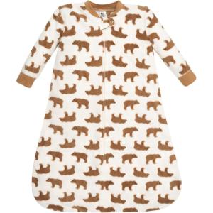 imageHudson Baby Unisex Baby LongSleeve Fleece Sleeping BagBrown Bear