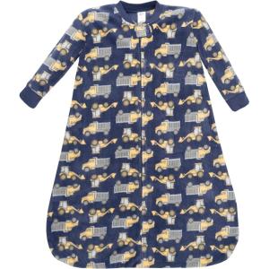 imageHudson Baby Unisex Baby LongSleeve Fleece Sleeping BagConstruction Trucks