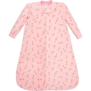 imageHudson Baby Unisex Baby LongSleeve Fleece Sleeping BagSmall Floral