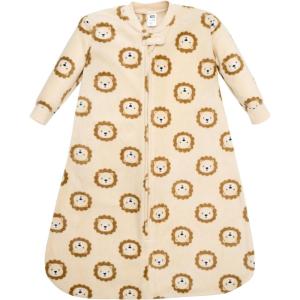 imageHudson Baby Unisex Baby LongSleeve Fleece Sleeping BagTan Brave Lion