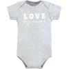 imageHudson Baby Cotton Bodysuits Neutral Abstract 1824 Months