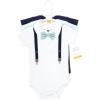 imageHudson Baby Infant Boy Cotton Bodysuits Mint Navy Cuter Version 03 Months