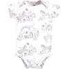 imageHudson Baby Infant Girl Cotton Bodysuits Unicorn Dream World 1824 Months