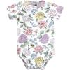 imageHudson Baby Infant Girl Cotton Bodysuits Vintage Blossom Newborn