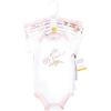 imageHudson Baby Infant Girl Cotton Bodysuits Vintage Rose Newborn
