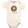 imageHudson Baby Unisex Baby Cotton Bodysuits Safari Lion 36 Months