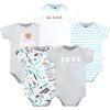 imageHudson Baby Cotton Bodysuits Neutral Abstract 1824 Months