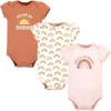imageHudson Baby Unisex Baby Cotton Bodysuits Sunshine Rainbows 912 Months
