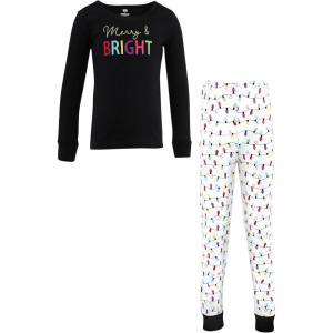 imageHudson Baby unisexbaby Cotton Pajama SetMerry and Bright