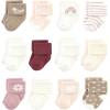 imageHudson Baby Unisex Baby Cotton Rich Baby Terry Socks 24PackBlush Heart