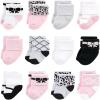 imageHudson Baby Unisex Baby Cotton Rich Baby Terry Socks 24PackBows