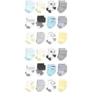 imageHudson Baby Unisex Baby Cotton Rich Baby Terry Socks 24PackFarm