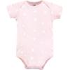 imageHudson Baby Infant Girl Cotton Bodysuits Unicorn Dreams Pink Preemie