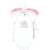 imageHudson Baby Infant Girl Cotton Bodysuits Wild Flower Garden Preemie