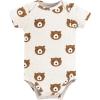 imageHudson Baby Unisex Baby Cotton Bodysuits Bear Hugs 03 Months