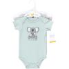 imageHudson Baby Unisex Baby Cotton Bodysuits Daddy Koala Preemie