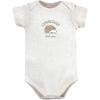 imageHudson Baby Unisex Baby Cotton Bodysuits Forest Deer 5Pack 69 Months