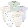 imageHudson Baby Infant Boy Cotton Bodysuits Cutest Critter Preemie