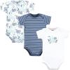 imageHudson Baby Infant Boy Cotton Bodysuits Mint Octopus Preemie