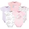 imageHudson Baby Infant Girl Cotton Bodysuits Unicorn Dream World Preemie
