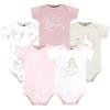 imageHudson Baby Infant Girl Cotton Bodysuits Unicorn Dreams Pink Preemie