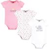 imageHudson Baby Infant Girl Cotton Bodysuits Wild Flower Garden Preemie