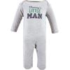 imageHudson Baby Girls Unisex Cotton Coveralls Love Mom 69 Months Love Mom 69 Months US