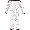 imageHudson Baby Girls Unisex Cotton Coveralls Love Mom 69 Months Love Mom 69 Months US