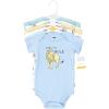 imageHudson Baby Infant Boy Cotton Bodysuits Boy Safari World Preemie