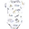 imageHudson Baby Infant Boy Cotton Bodysuits Boy Safari World Preemie