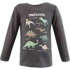 imageHudson Baby Unisex Baby Long Sleeve TShirtsDino Truck Robot