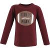 imageHudson Baby Unisex Baby Long Sleeve TShirtsFootball