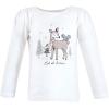 imageHudson Baby Unisex Baby Long Sleeve TShirtsGirl Winter Animals