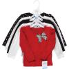 imageHudson Baby Unisex Baby Long Sleeve TShirtsHoundstooth Red