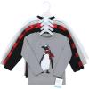 imageHudson Baby Unisex Baby Long Sleeve TShirtsWinter Penguin Moose