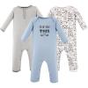 imageHudson Baby Cotton Union Suit 2 Pack PantsMustache