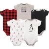 imageHudson Baby Unisex Baby Cotton Bodysuits Penguin 69 Months
