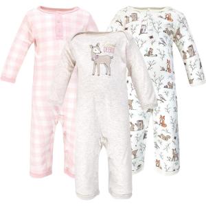 imageHudson Baby Cotton Union Suit 2 Pack PantsEnchanted Forest