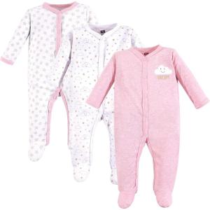 imageHudson Baby Cotton Union Suit 2 Pack PantsPink Clouds