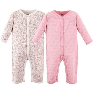 imageHudson Baby Cotton Union Suit 2 Pack PantsTrellis