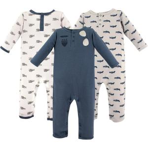 imageHudson Baby Cotton Union Suit 2 Pack PantsWingman