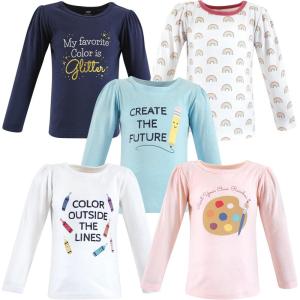imageHudson Baby Unisex Baby Long Sleeve TShirtsCreativity