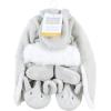 imageHudson Baby BabyGirls Trapper Hat Mitten and Bootie SetGray Elephant