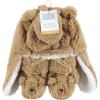 imageHudson Baby BabyGirls Trapper Hat Mitten and Bootie SetTan Bear