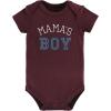 imageHudson Baby Unisex Baby Cotton Bodysuits Mamas Boy 69 Months