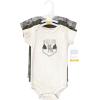 imageHudson Baby Unisex Baby Cotton Bodysuits Wild One Wolf 69 Months