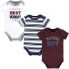 imageHudson Baby Unisex Baby Cotton Bodysuits Mamas Boy 69 Months